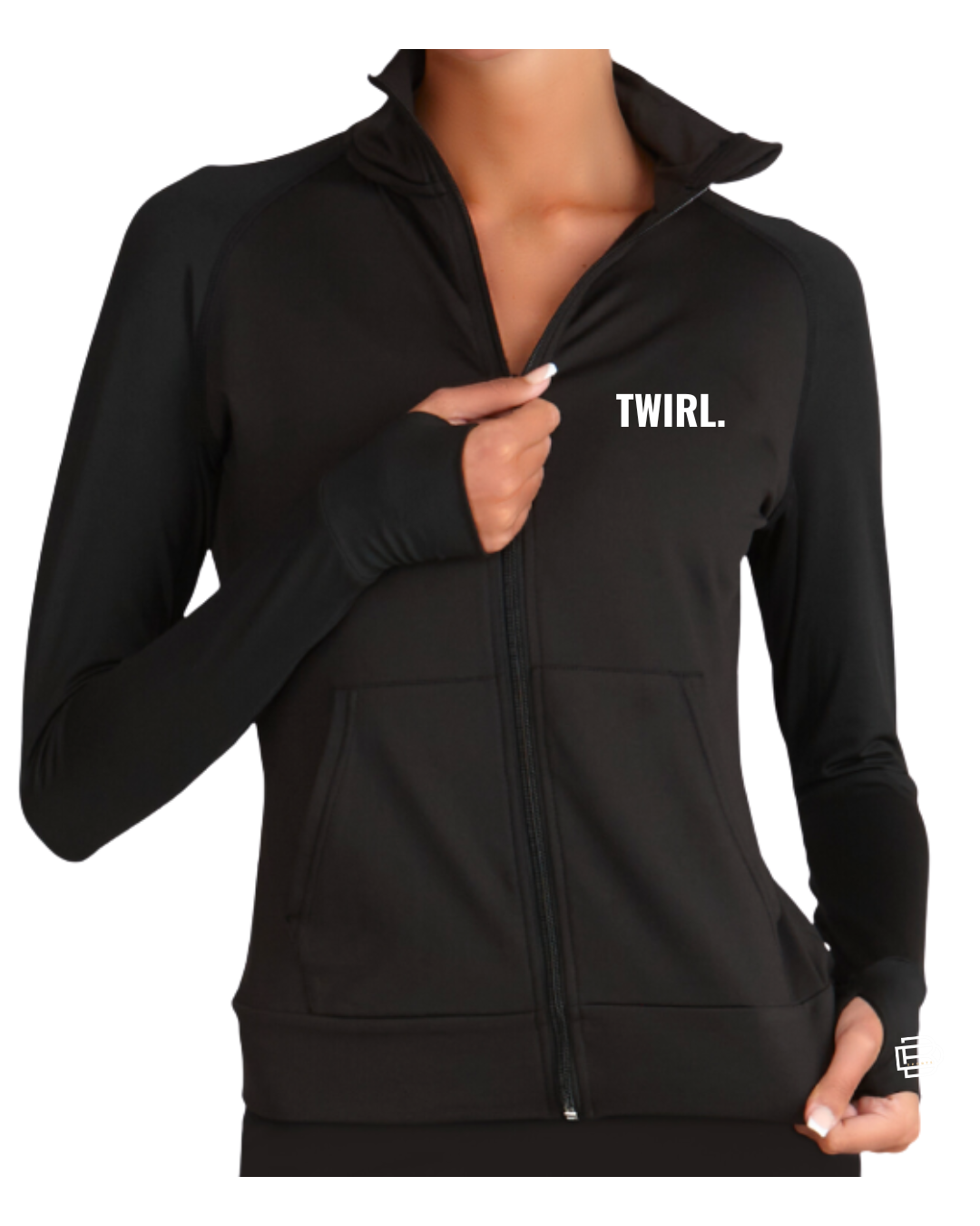 VESTE ZIPPÉE AVEC POCHE TWIRL.