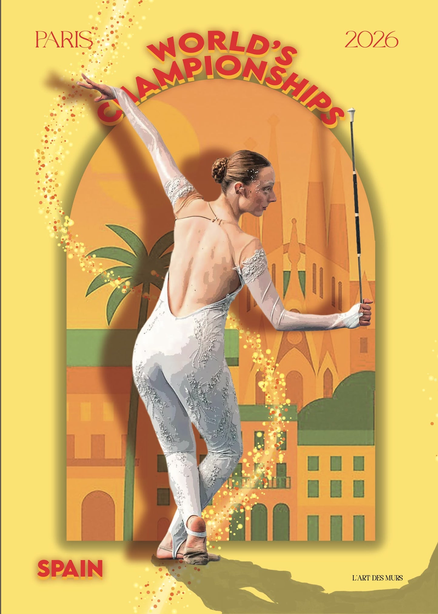 AFFICHE ESPAGNE -  Vente effectuée pour le compte de la société L’Art des Murs / SIRET 93784583200016 / 22 BOULEVARD Alexis carrel 35700 Rennes, France