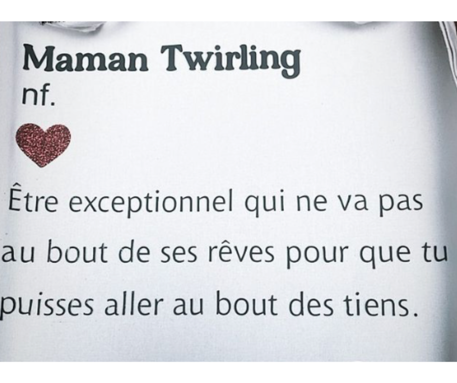 Tote Bag "Maman Twirling"