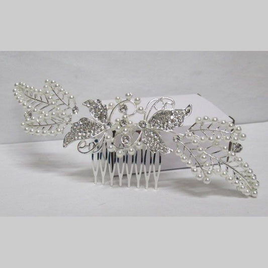 Bijou de tête "Pearl Crystal" grand modèle