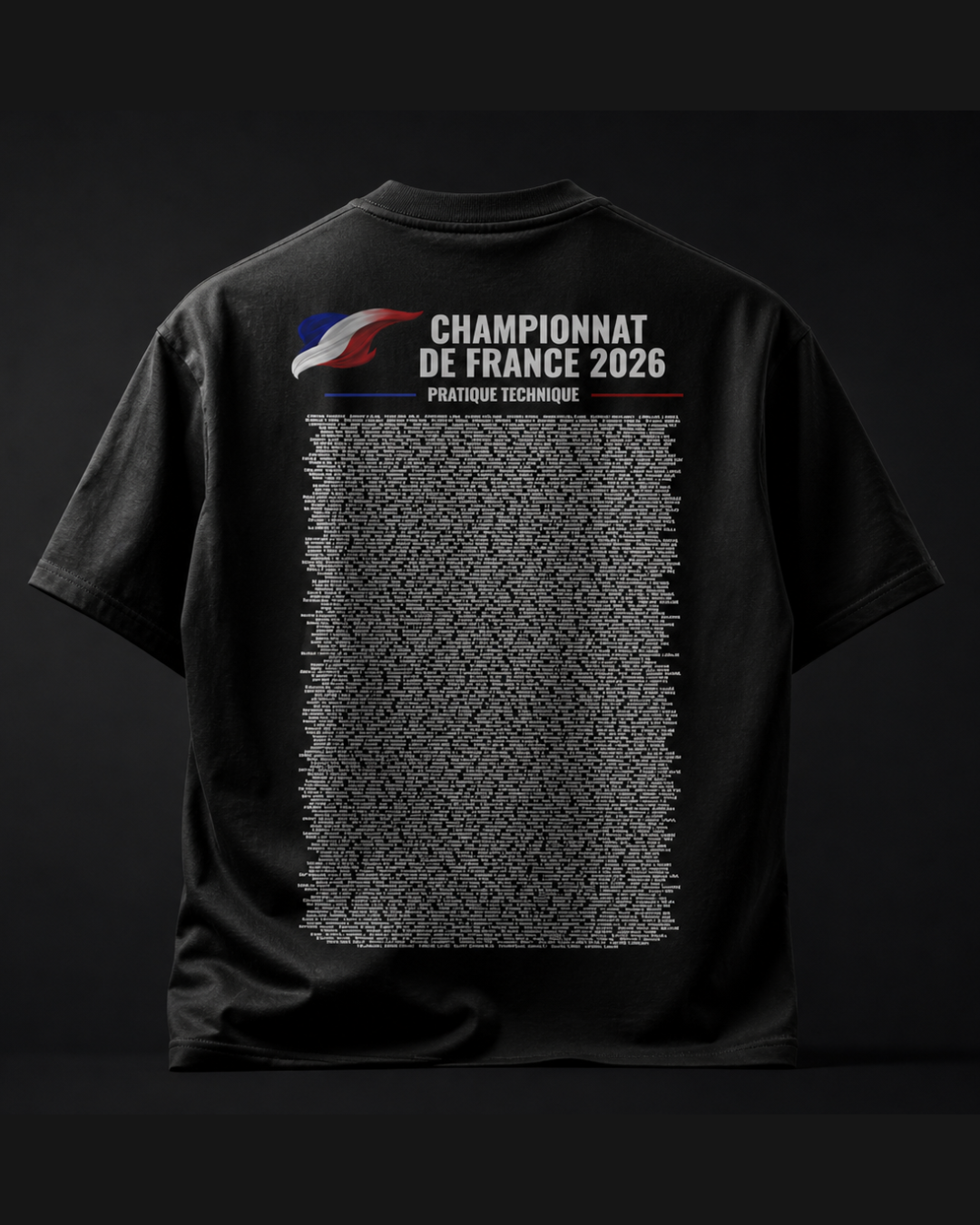 TEE SHIRT FRANCE - PRATIQUE TECHNIQUE