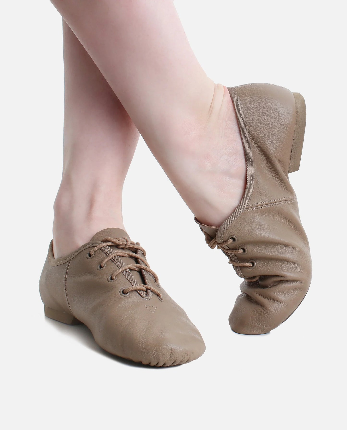 CHAUSSONS DE TWIRLING BEIGES "Équipe de France"