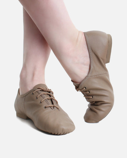 CHAUSSONS DE TWIRLING BEIGES "Équipe de France"