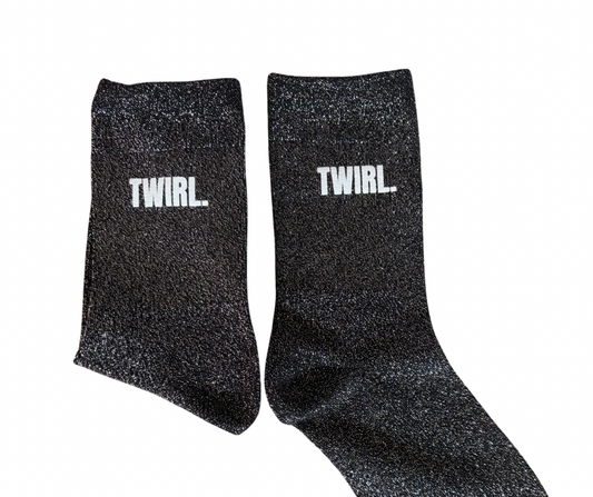 CHAUSSETTES À PAILLETTES TWIRL.