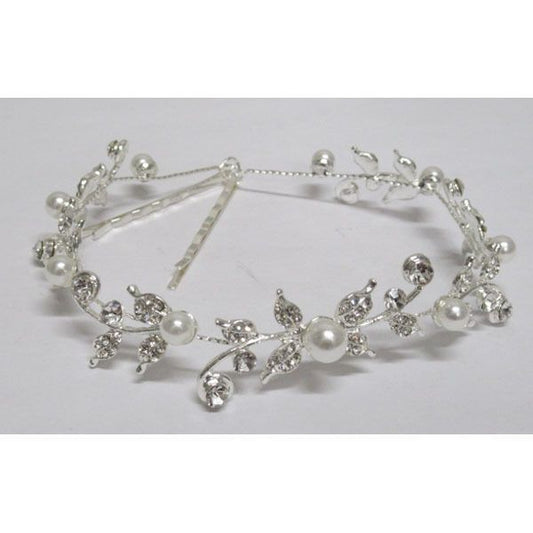 Bijou de tête "Pearl Flower"