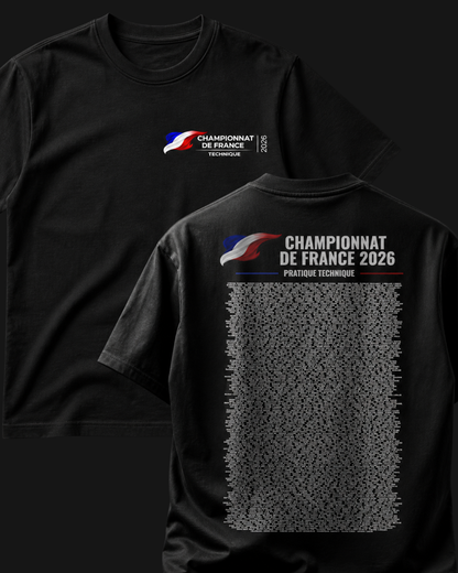 TEE SHIRT FRANCE - PRATIQUE TECHNIQUE