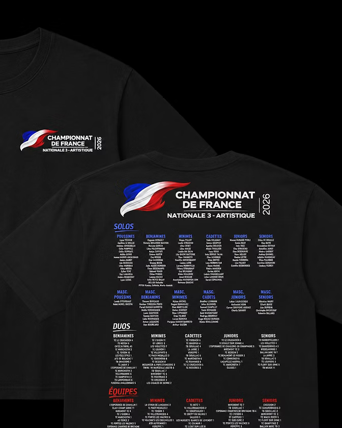 TEE SHIRT FRANCE 2026 N3