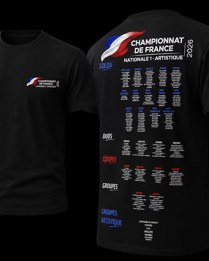 TEE SHIRT FRANCE 2026 N1
