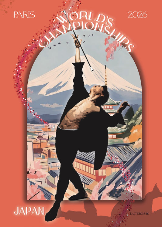 AFFICHE JAPON - Vente effectuée pour le compte de la société L’Art des Murs / SIRET 93784583200016 / 22 BOULEVARD Alexis carrel 35700 Rennes, France