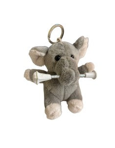 PELUCHE PORTECLES BATON TWIRLING JIMBO Eléphant
