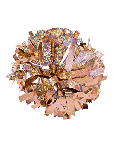 Pompon Cheerleading 6" – Holographique – Or