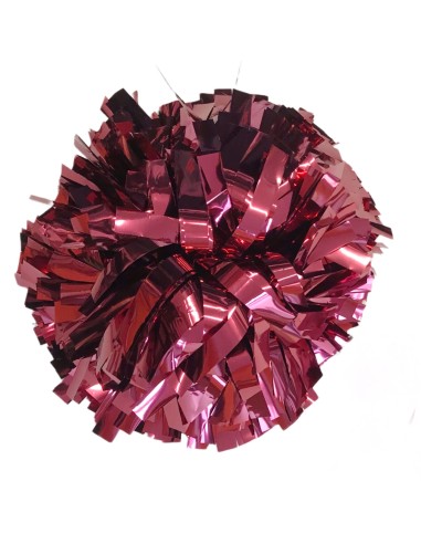 Pompon Cheerleading 6" – Métallique – Grenat