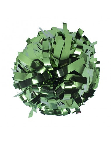 Pompon Cheerleading 6" – Métallique – Vert