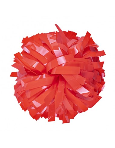 Pompon Cheerleading 6" – Néon – Rouge
