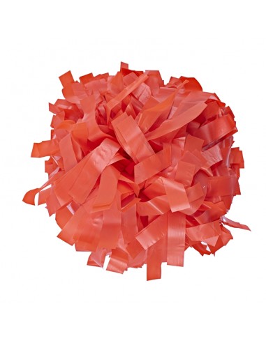 Pompon Cheerleading 6" – Plastique – Orange