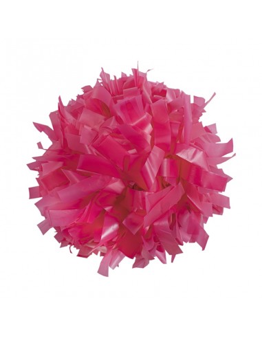 Pompon Cheerleading 6" – Plastique – Rose Fuchsia
