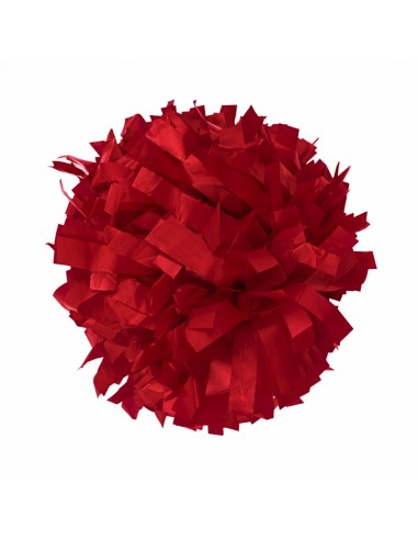 Pompon Cheerleading 6" – Plastique – Rouge