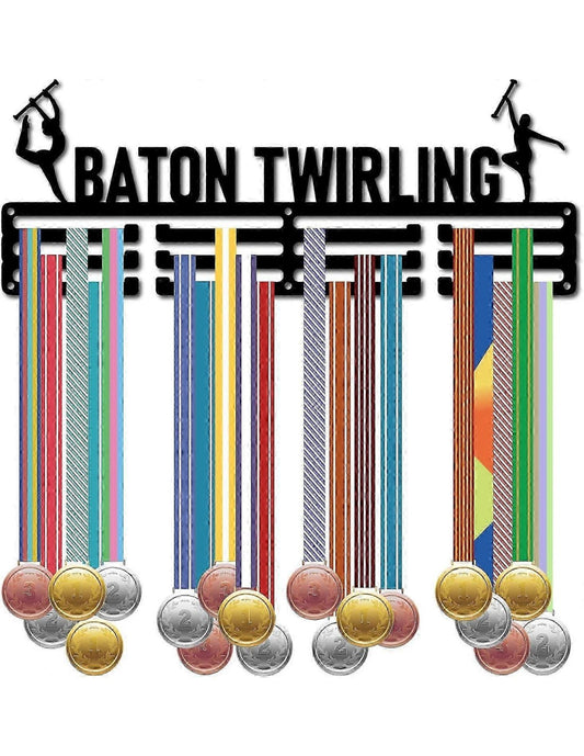 PORTE MEDAILLES EN METAL TWIRLING
